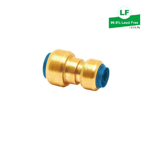 Eps Lf Push-Fit No.1R Reducing Coupling Lf Dr Brass 20X16mm