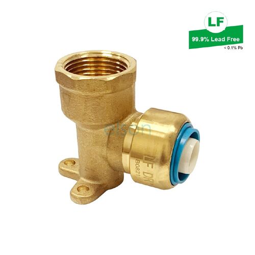 Eps Lf Push-Fit No.15Bp Elbow Lf Dr Brass 20mm X Rp3/4 Fi  