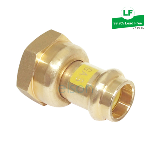 Elson Lf Press Gas DN15X1/2"Fi No.62 Connector