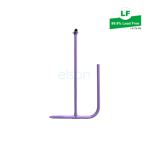 Elson Lf Rw Meter Tapping Riser Lilac G5/8 Fi X 615 X 375 X 350mm