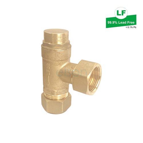 Elson Lf Pressure Reduction Boundary Valve R/A 20Cn C/O Lf Dr Brass L/Nut