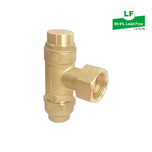 Elson Lf Pressure Reduction Boundary Valve R/A 20Cn Flared Lf Dr Brs L/Nut