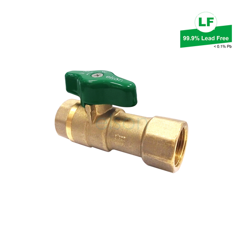 Elson Lf Non-Return Isolating Valve Rp3/4 Fi X Rp3/4 Fi Lf Dr Brass 76022