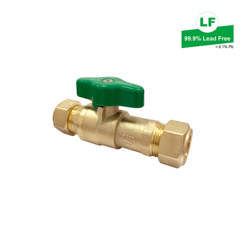 Elson Lf Non-Return Isolating Valve 20Cn C/Olive Lf Dr Brass 76026