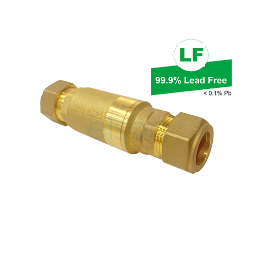 Elson Lf Pressure Limiting Valve 20Cn C/Olive Lf Dr Brass 600Kpa 76460