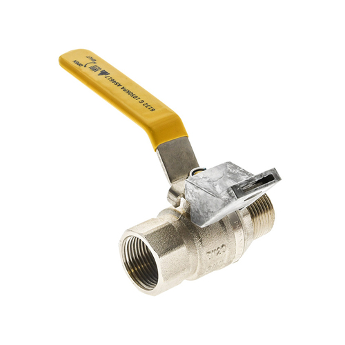 15mm MI X FI AGA Approved Ball Valve Lever Handle Lockable 